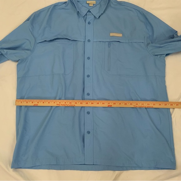 Field & Stream Shirt XXL
Blue
Fishing
Vented
2 Pockets
Roll Tab Sleeve - Picture 9 of 14